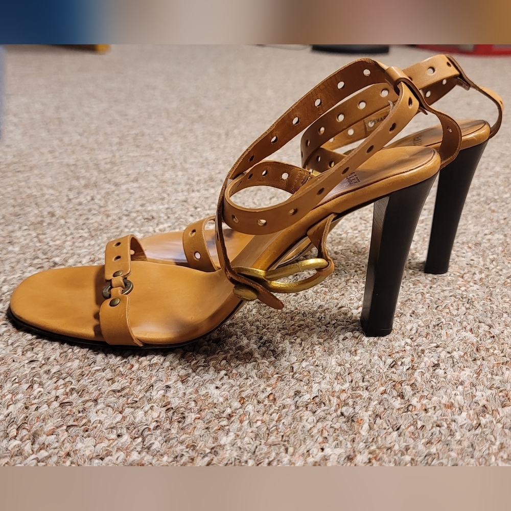 Bally Vintage strappy sandal heels - Picture 5 of 12